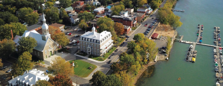 Vue aérienne de l’église Sainte-Famille